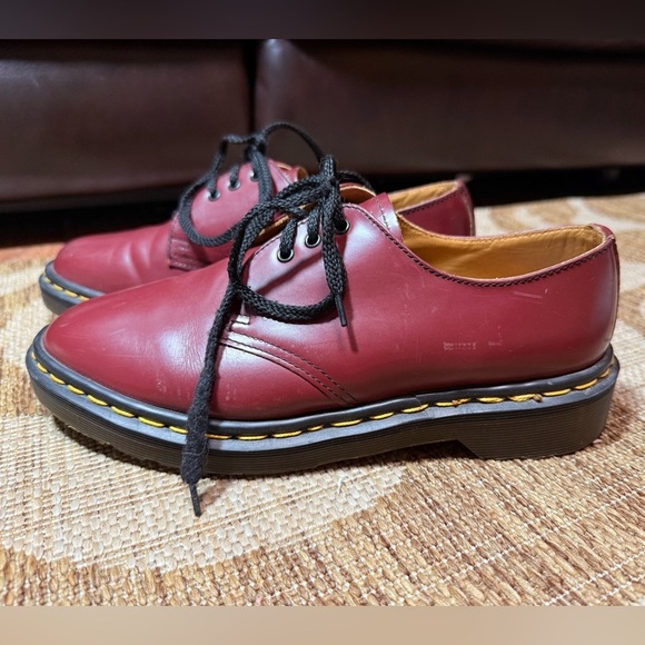 Doc Martens 1461 VINTAGE - oxblood UK Size 6, men’s 7, Women’s US 8 to 8.5 - Picture 14 of 15